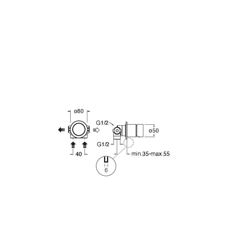 CRISX638 installasjonstegning