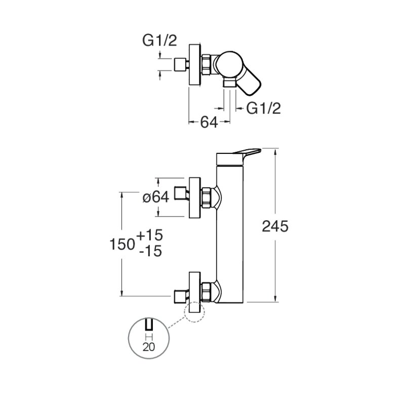 CRIEL401 installasjonstegning
