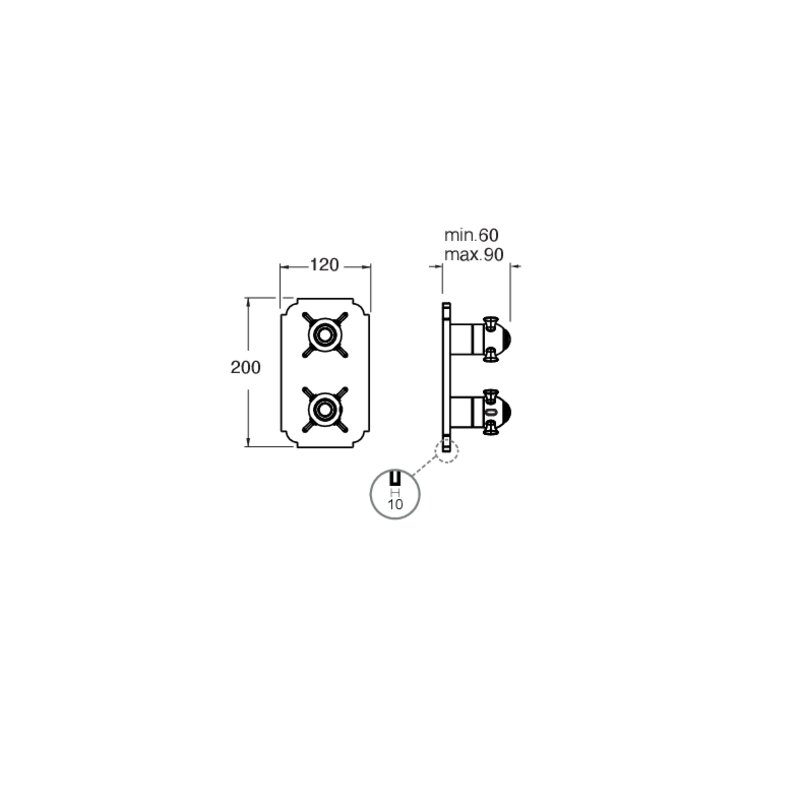 CRIXC753 installasjonstegning