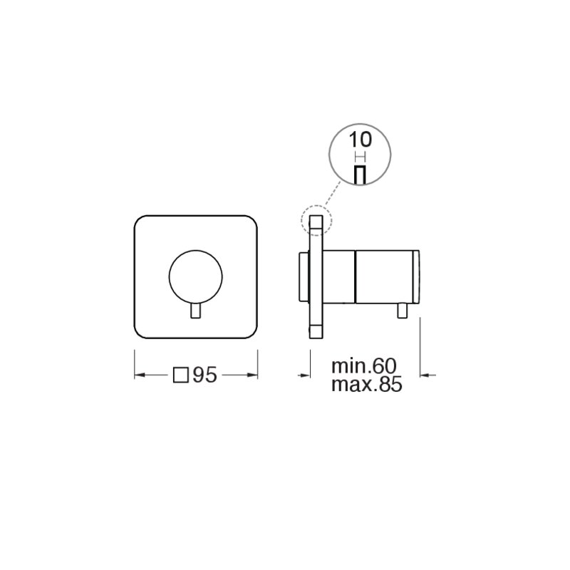 CRIXT530 installasjonstegning