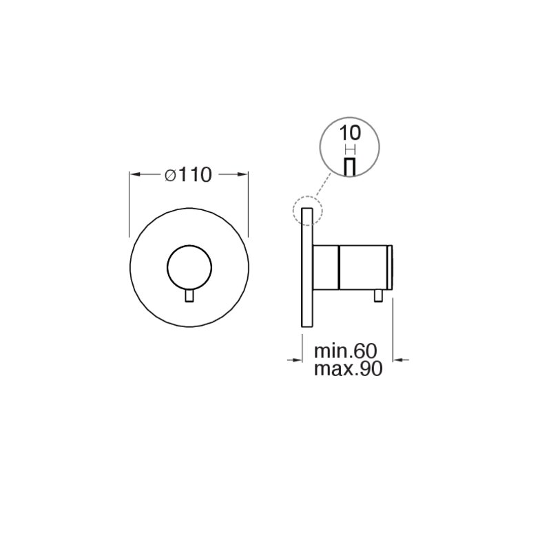 CRIXT620 installasjonstegning